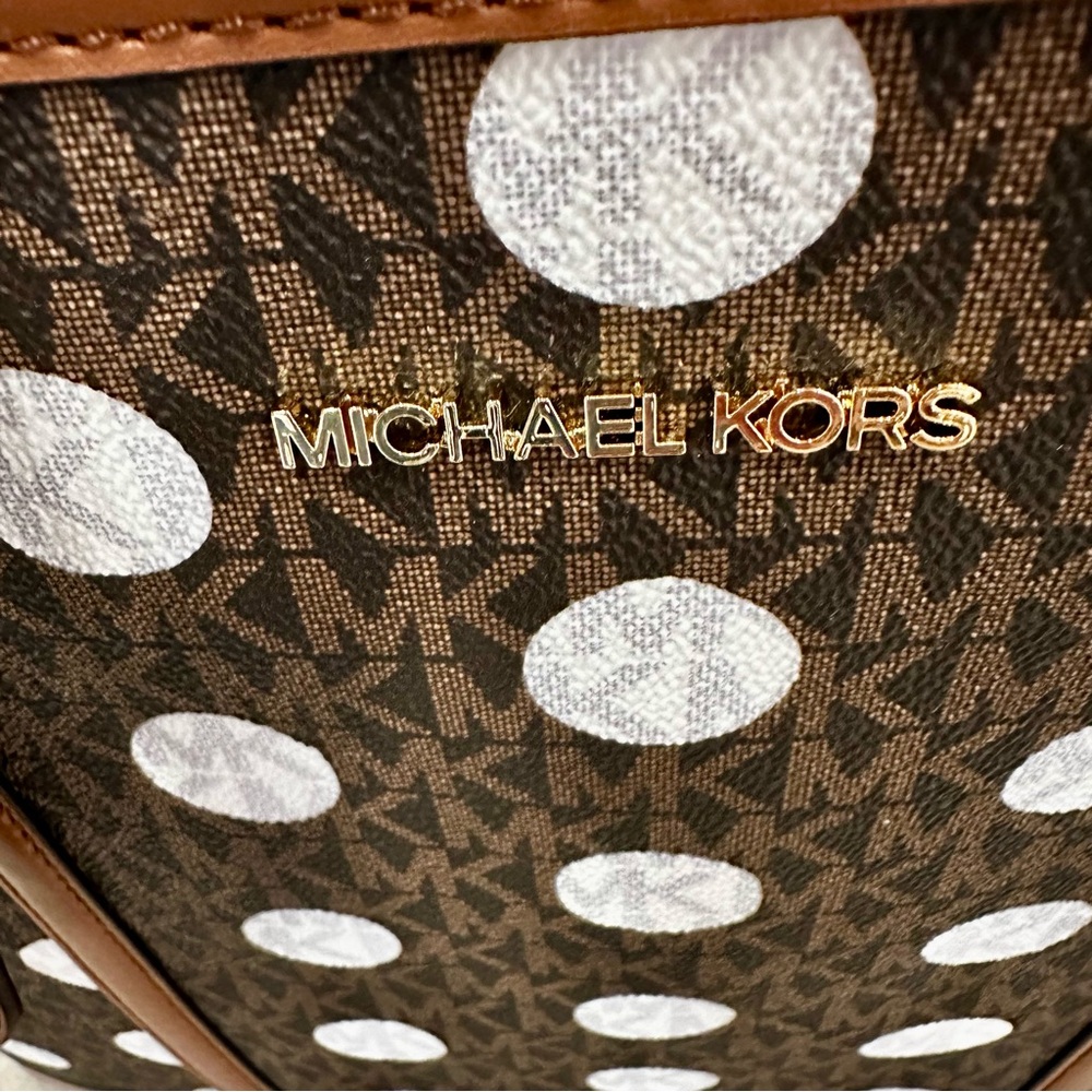 ✨💎NWT💎✨ MICHAEL KORS LARGE JET SET TRAVEL SHOULDER TOTE! $498 RETAIL. - Picture 5 of 9